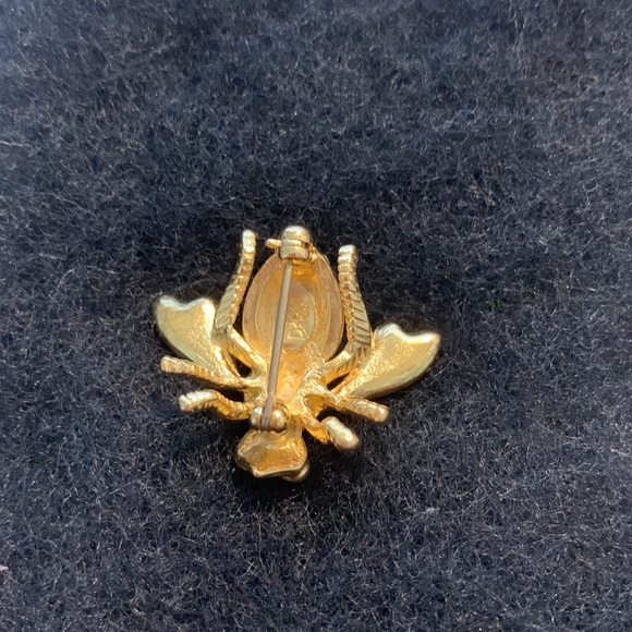 Vintage Joan Rivers Aurora Borealis Bee Pin Broach - Picture 5 of 6